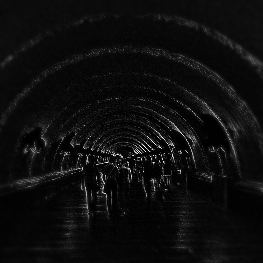 метро через черно-белые очки