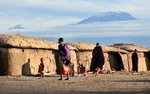 масайская деревня