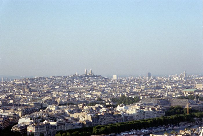 Париж с высоты. Монмартр