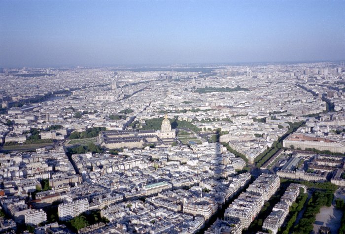 Париж с высоты